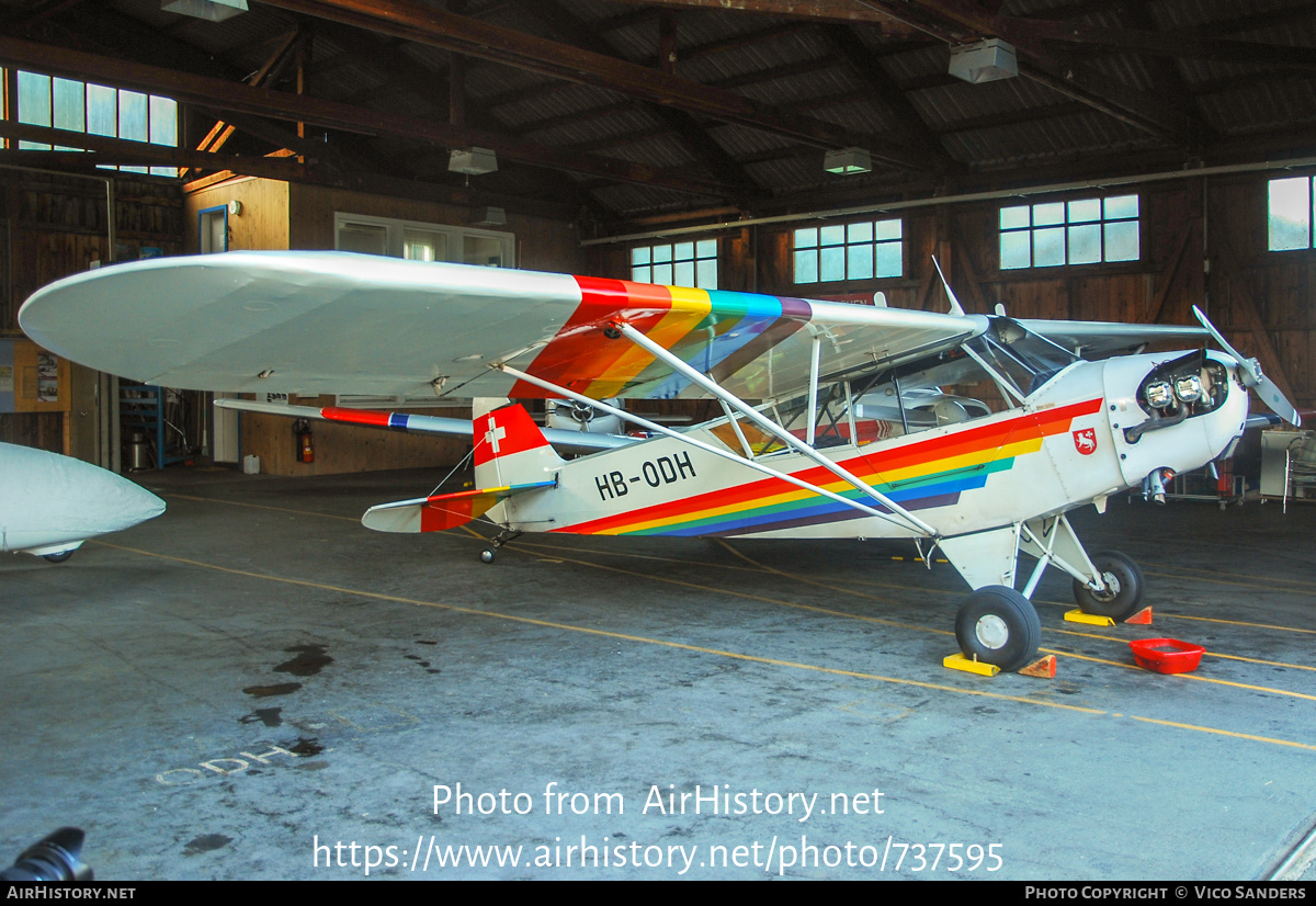 Aircraft Photo of HB-ODH | Piper L-4A Grasshopper | AirHistory.net #737595