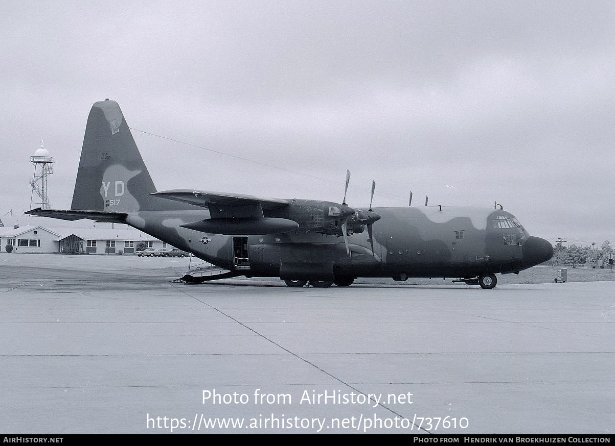 Aircraft Photo of 56-517 / YD-56-517 | Lockheed C-130A/AT Hercules | USA - Air Force | AirHistory.net #737610