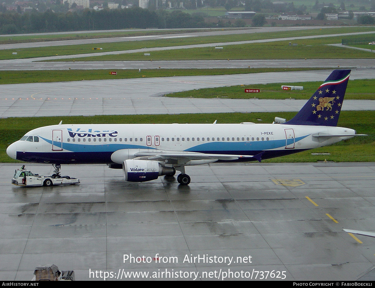 Aircraft Photo of I-PEKE | Airbus A320-214 | Volare Airlines | AirHistory.net #737625