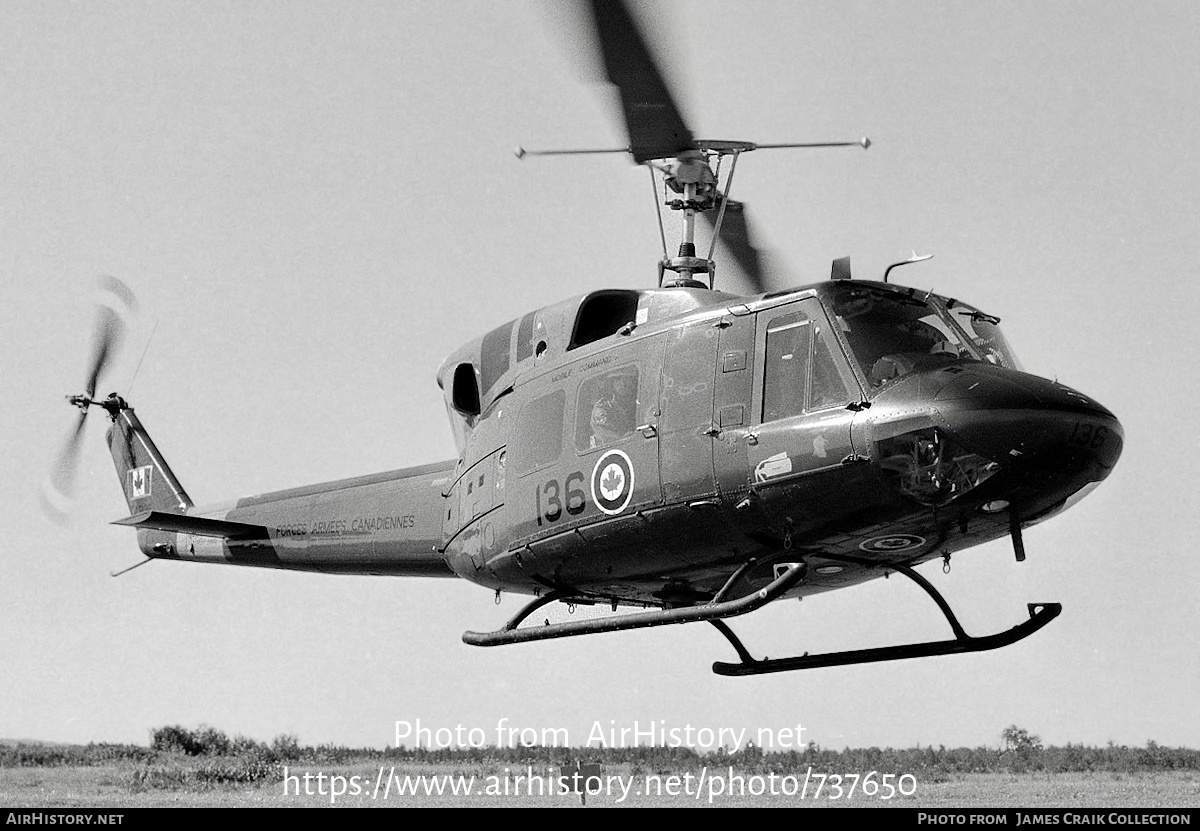 Aircraft Photo of 135136 | Bell CH-135 Twin Huey | Canada - Air Force | AirHistory.net #737650