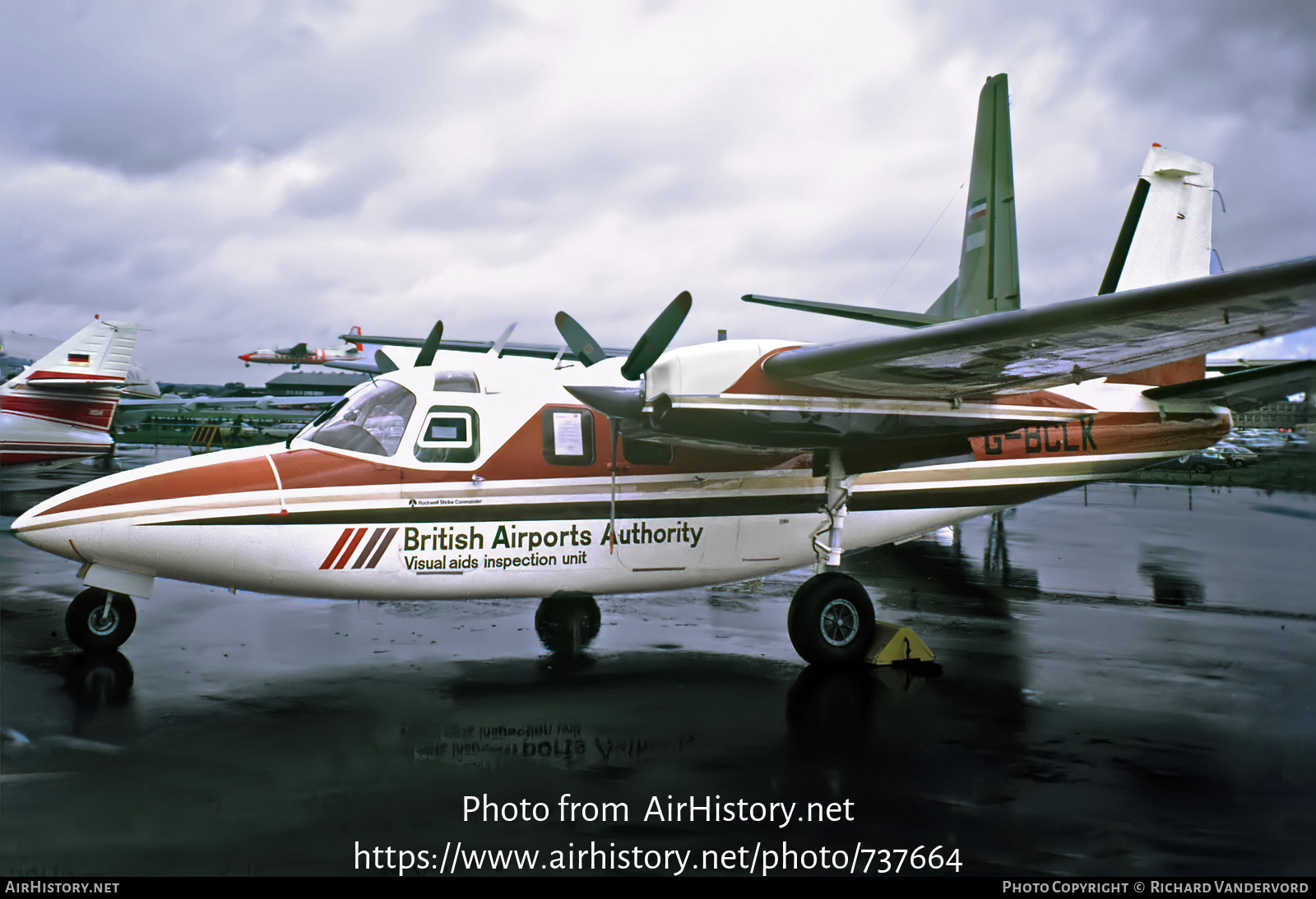 Aircraft Photo of G-BCLK | Aero Commander 500S Shrike Commander | British Airports Authority | AirHistory.net #737664