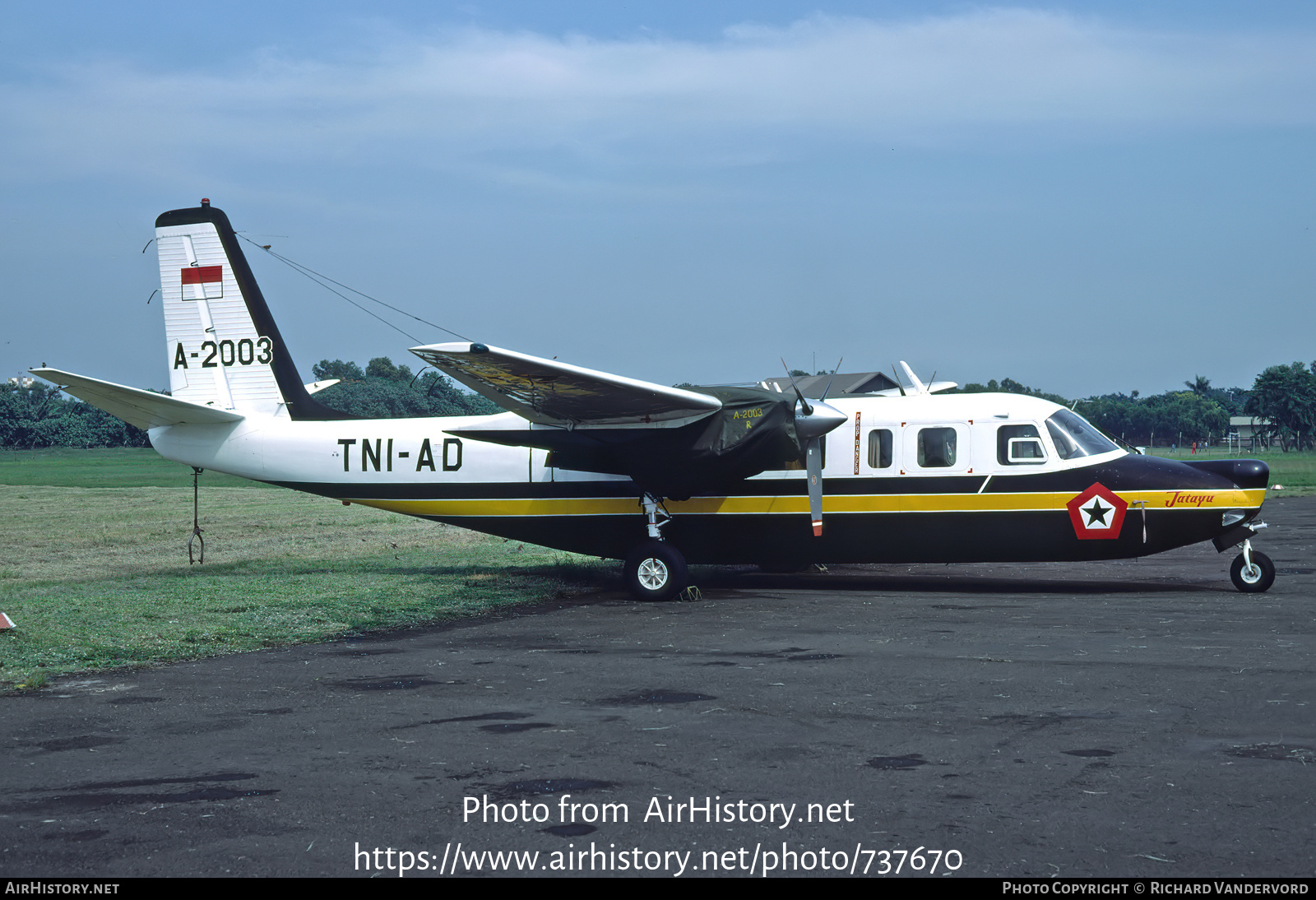 Aircraft Photo of A-2003 | Aero Commander 680FL Grand Commander | Indonesia - Army | AirHistory.net #737670