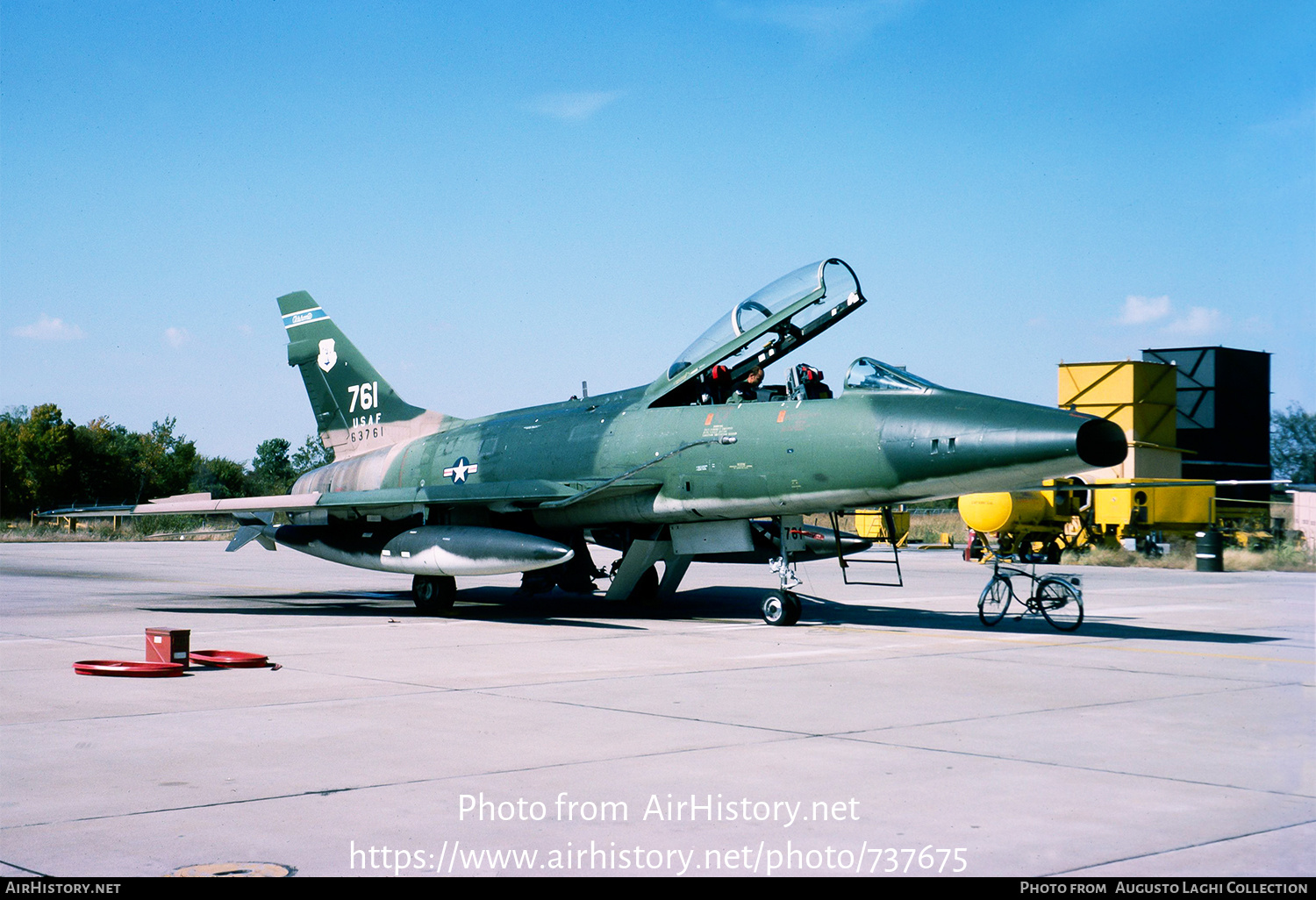 Aircraft Photo of 56-3761 / 63761 | North American F-100F Super Sabre | USA - Air Force | AirHistory.net #737675