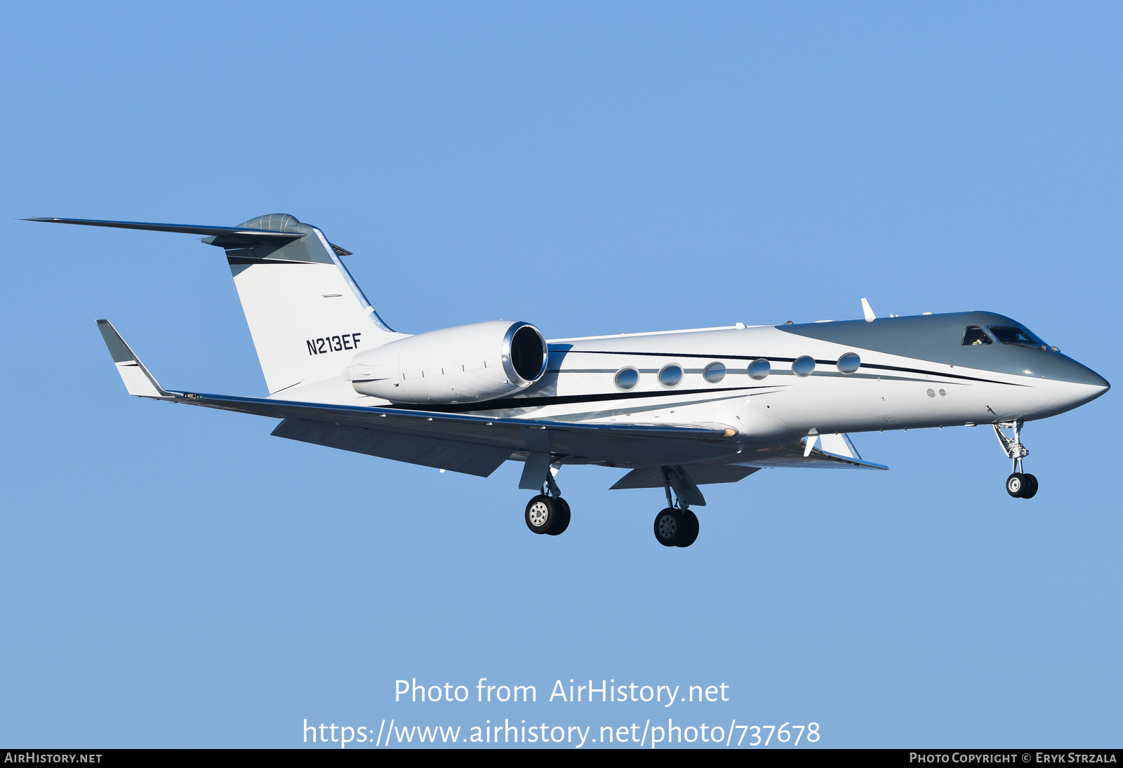 Aircraft Photo of N213EF | Gulfstream Aerospace G-IV Gulfstream IV-SP | AirHistory.net #737678