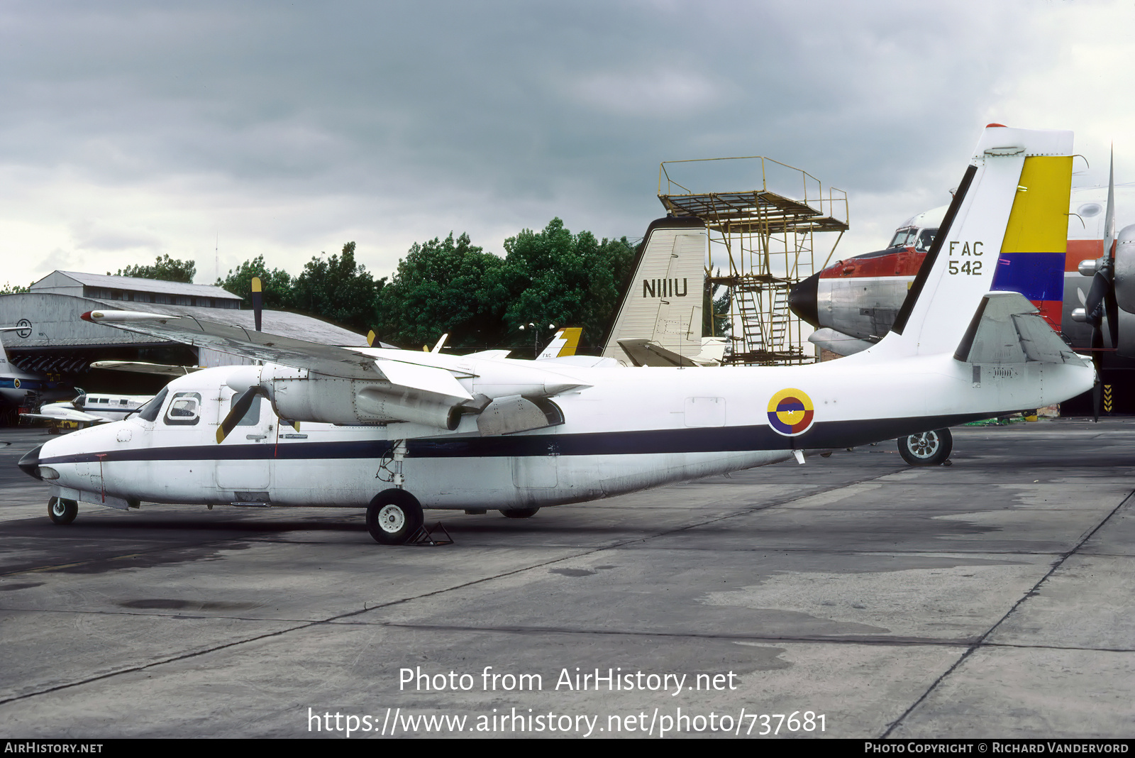 Aircraft Photo of FAC542 | Aero Commander 680T Turbo Commander | Colombia - Air Force | AirHistory.net #737681