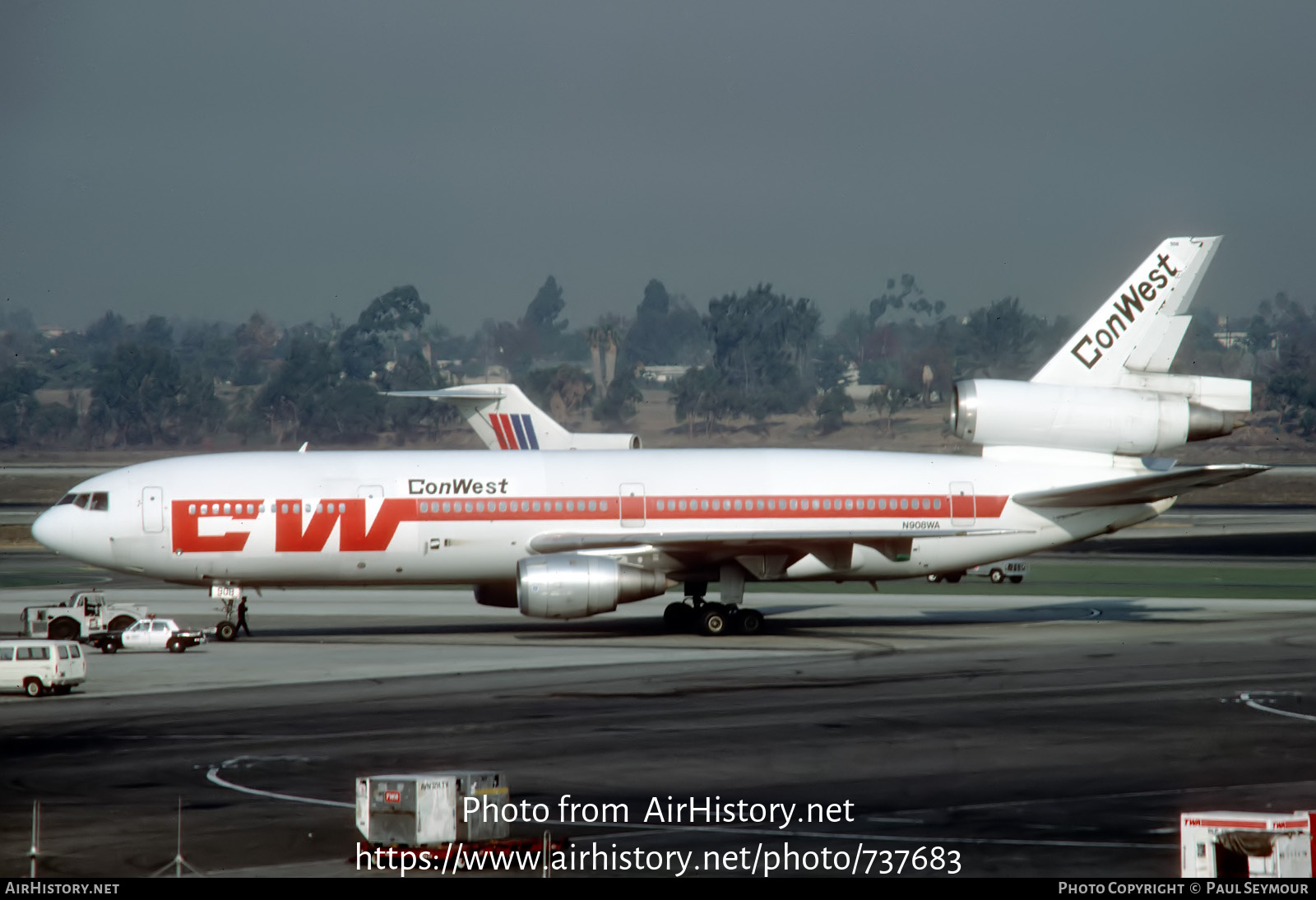 Aircraft Photo of N908WA | McDonnell Douglas DC-10-10 | ConWest Airlines | AirHistory.net #737683