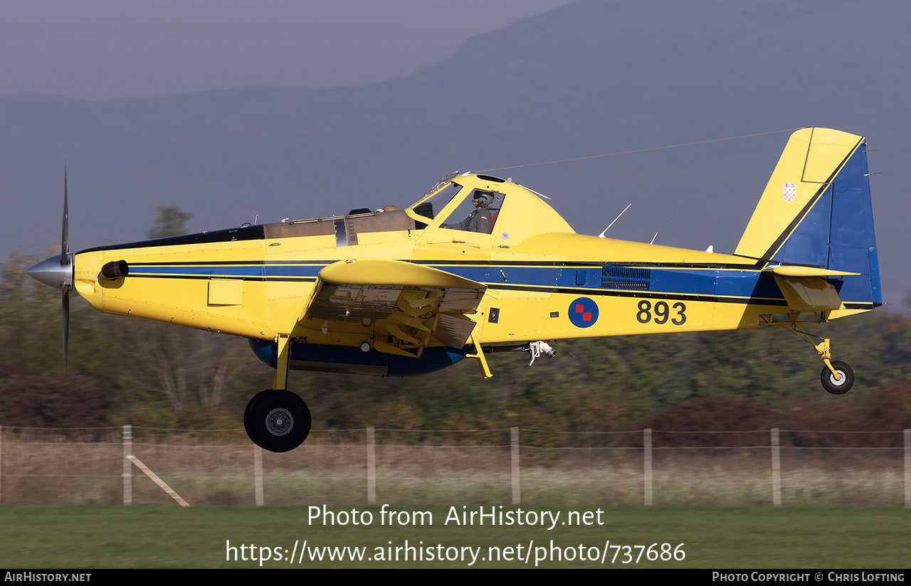 Aircraft Photo of 893 | Air Tractor AT-802F Fire Boss (AT-802A) | Croatia - Air Force | AirHistory.net #737686