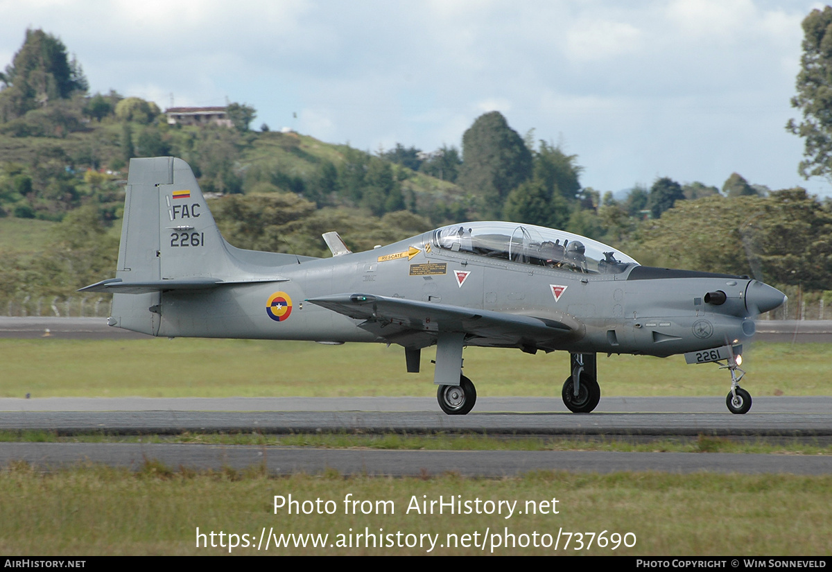 Aircraft Photo of FAC2261 | Embraer AT-27 Tucano | Colombia - Air Force | AirHistory.net #737690