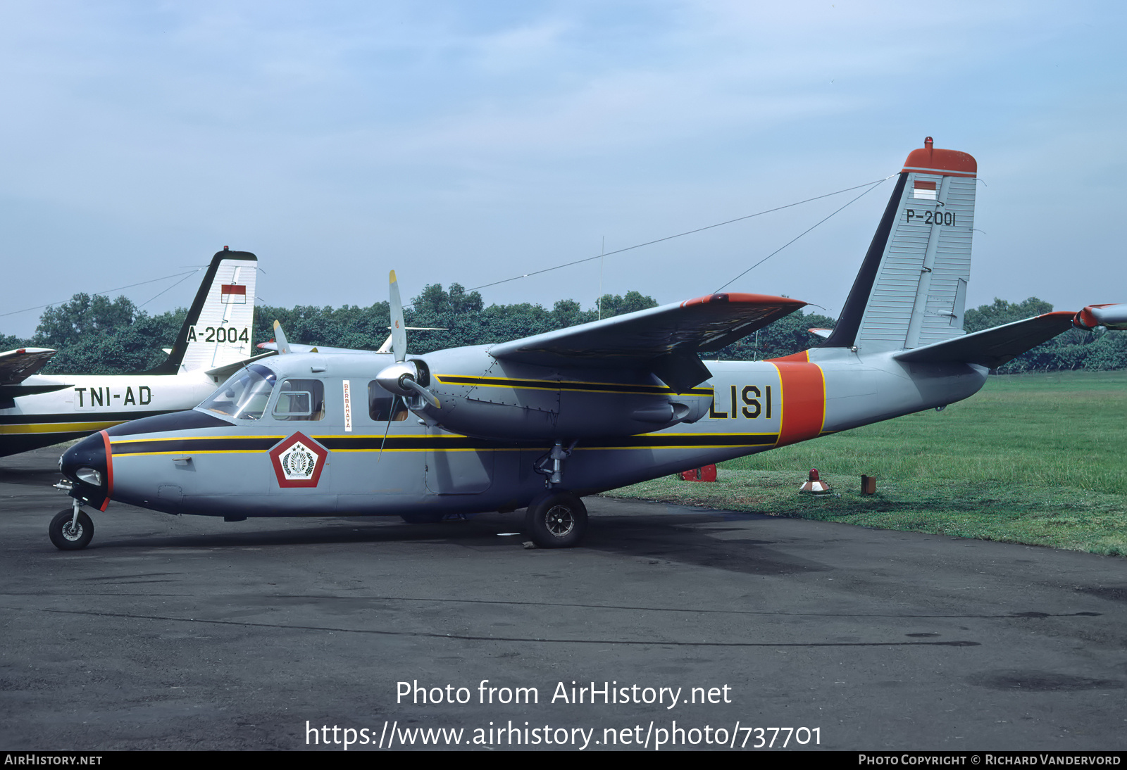 Aircraft Photo of P-2001 | Aero 560A Commander | Indonesia - Police | AirHistory.net #737701