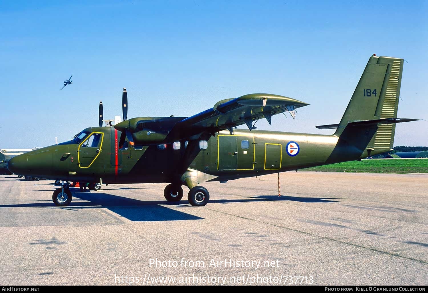 Aircraft Photo of 184 | De Havilland Canada DHC-6-200 Twin Otter | Norway - Air Force | AirHistory.net #737713