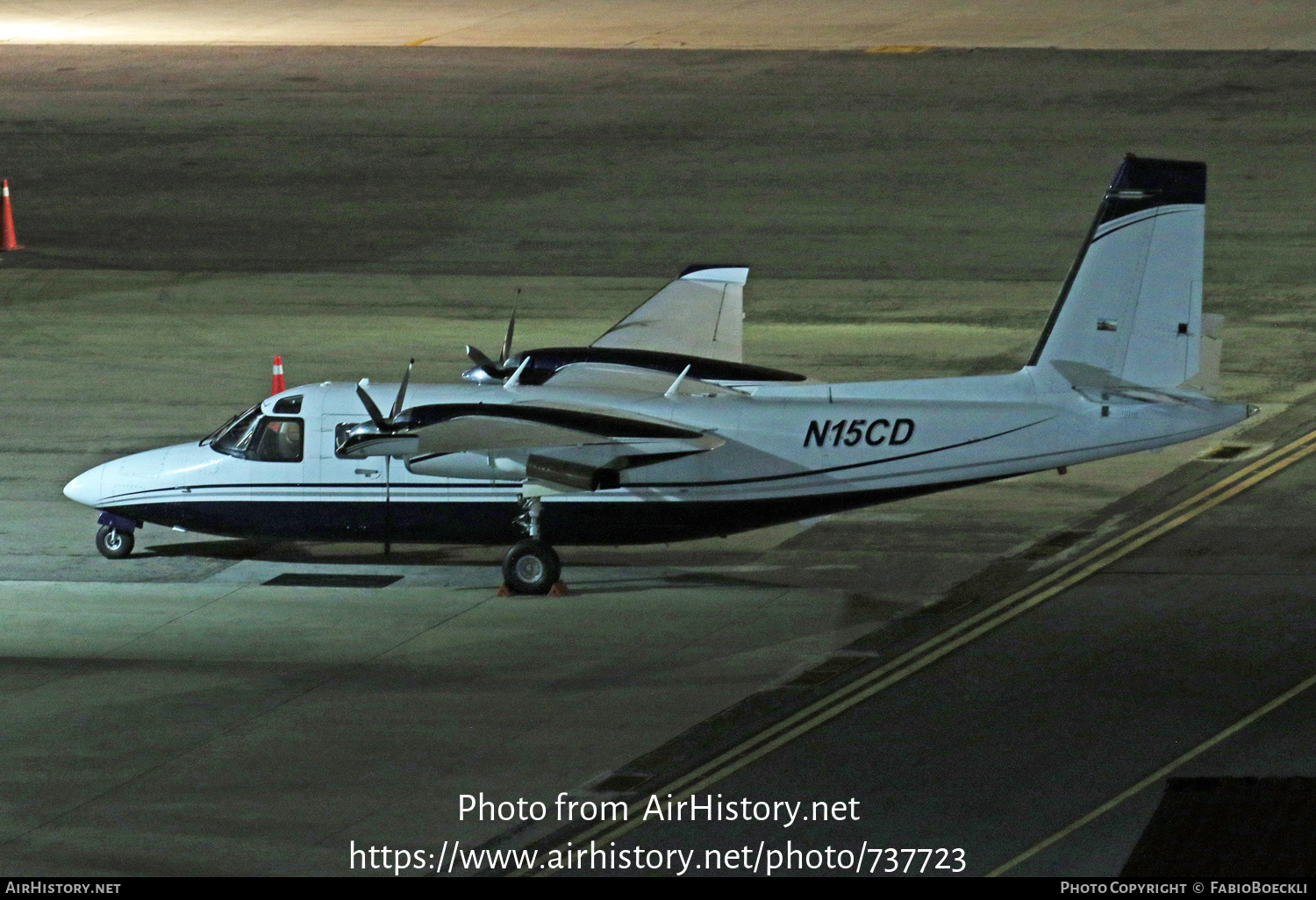 Aircraft Photo of N15CD | Rockwell 690A Turbo Commander | AirHistory.net #737723