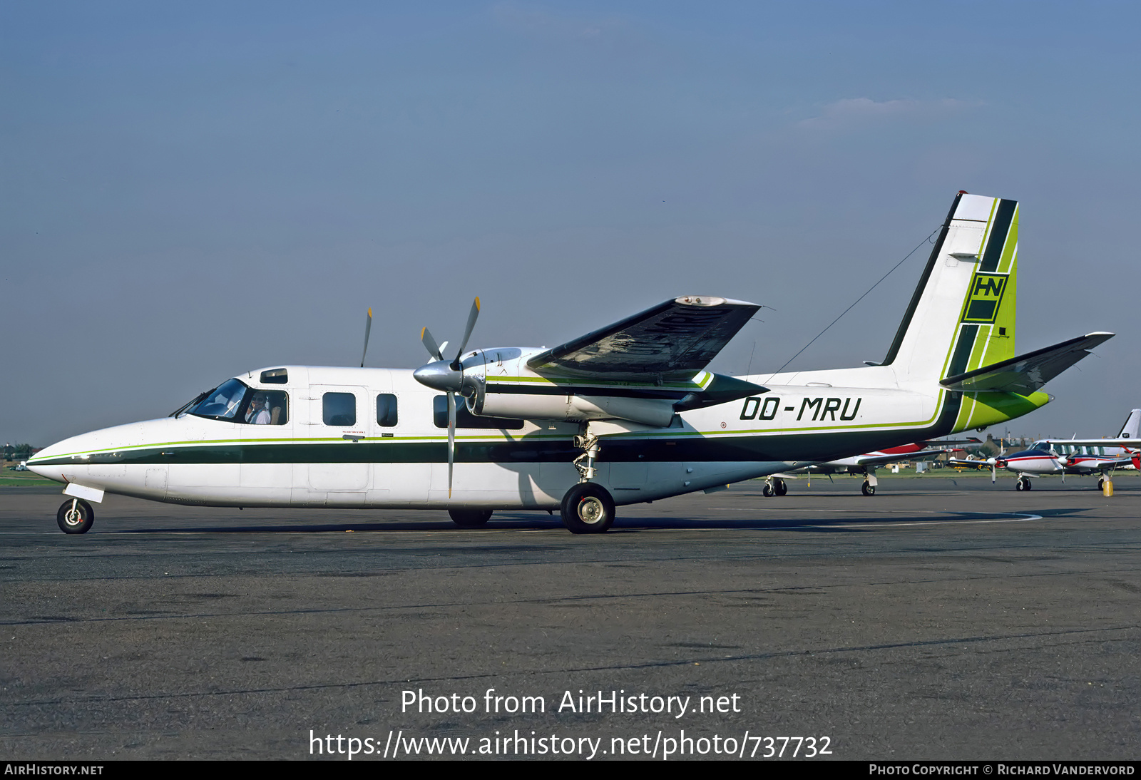 Aircraft Photo of OO-MRU | Rockwell 690B Turbo Commander | Hessenatie Antwerpen - HN | AirHistory.net #737732