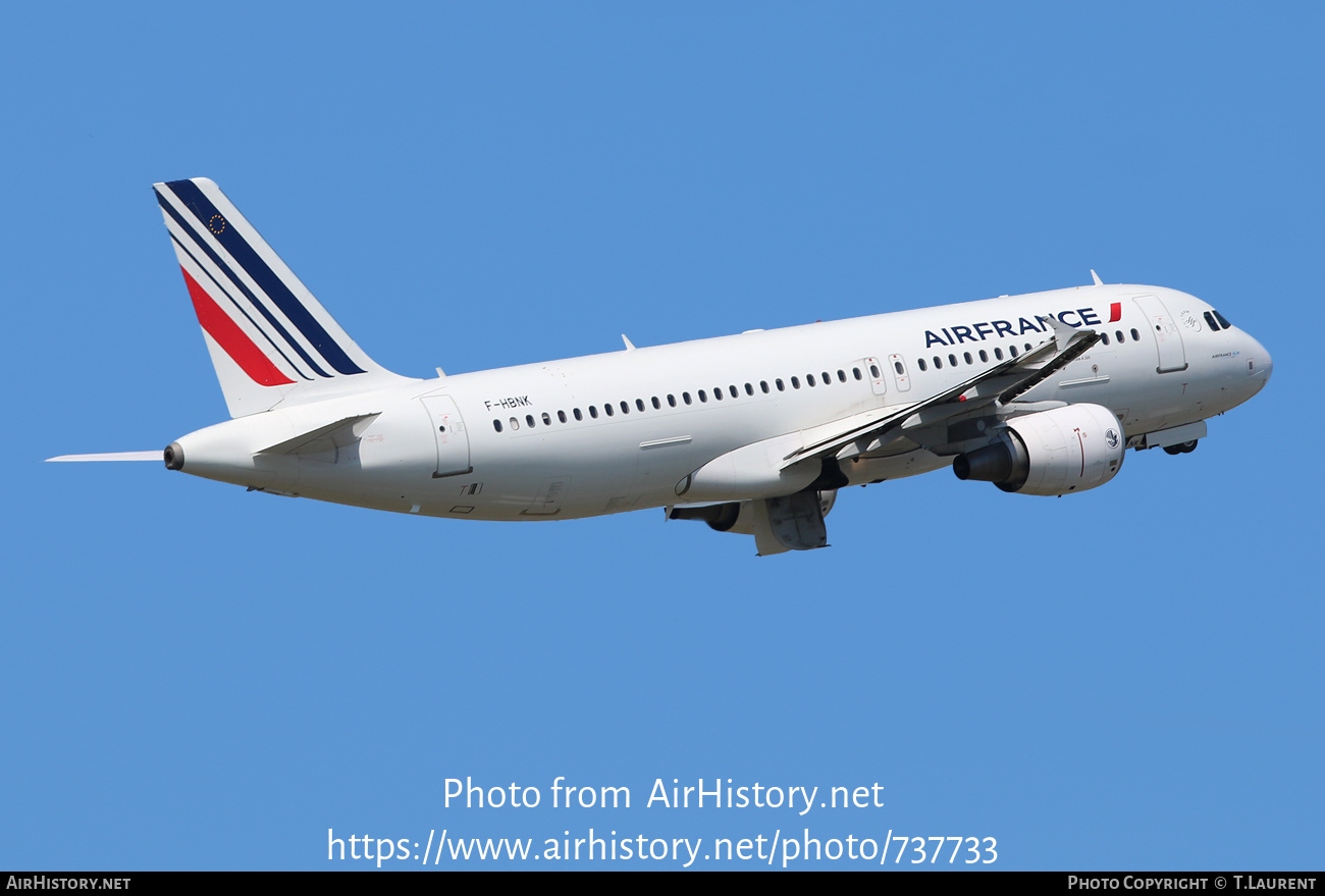 Aircraft Photo of F-HBNK | Airbus A320-214 | Air France | AirHistory.net #737733