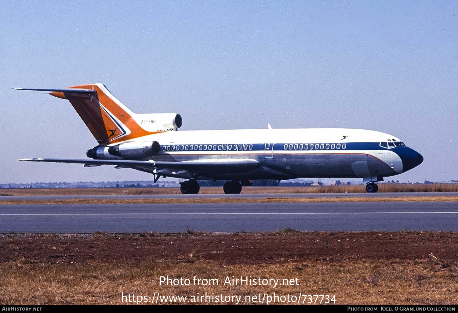 Aircraft Photo of ZS-SBH | Boeing 727-44C | South African Airways - Suid-Afrikaanse Lugdiens | AirHistory.net #737734