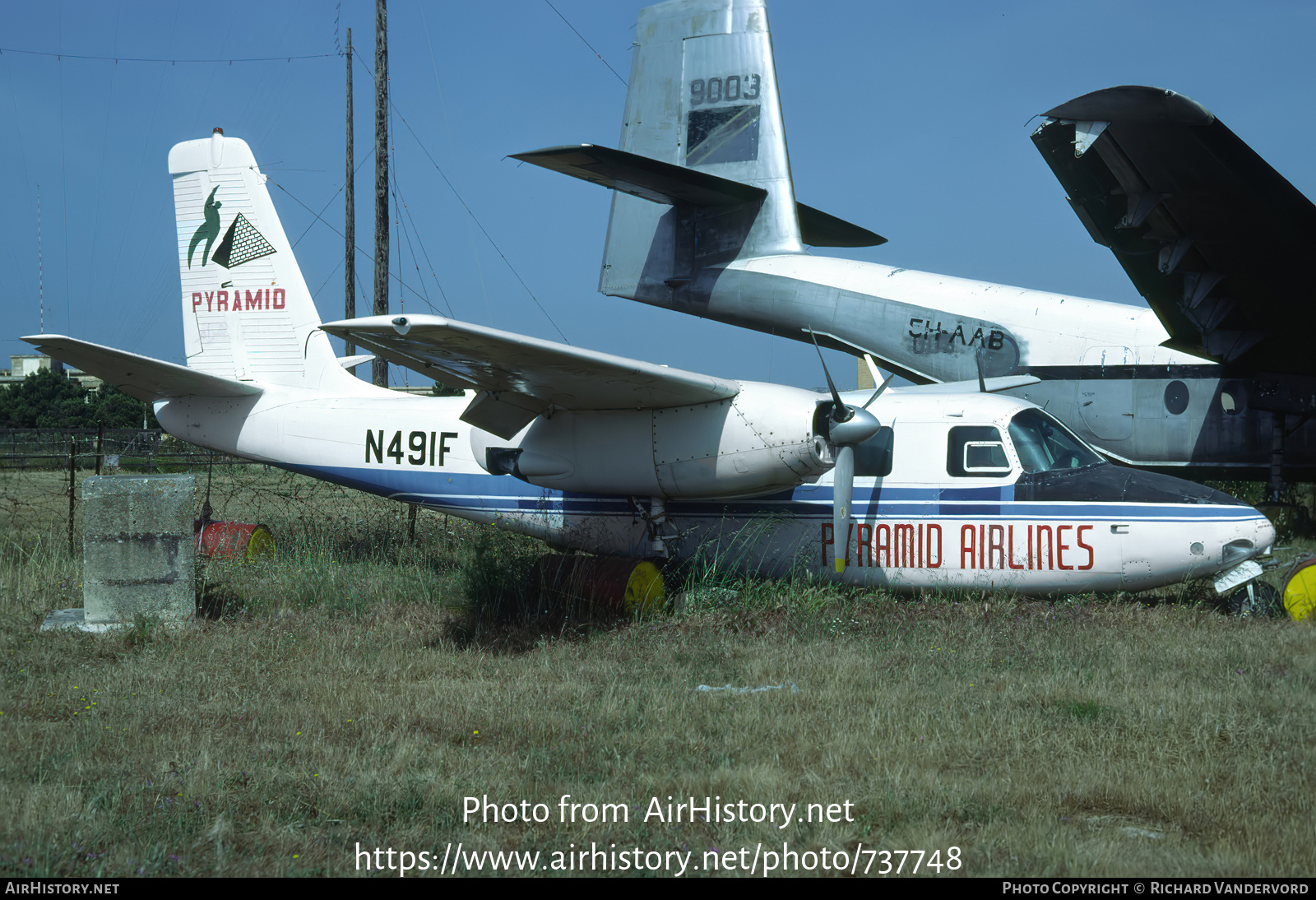 Aircraft Photo of N491F | Aero 560A Commander | Pyramid Airlines | AirHistory.net #737748