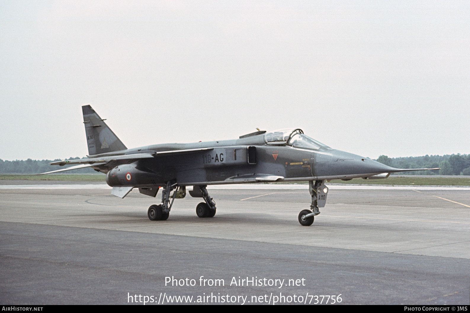 Aircraft Photo of A110 | Sepecat Jaguar A | France - Air Force | AirHistory.net #737756