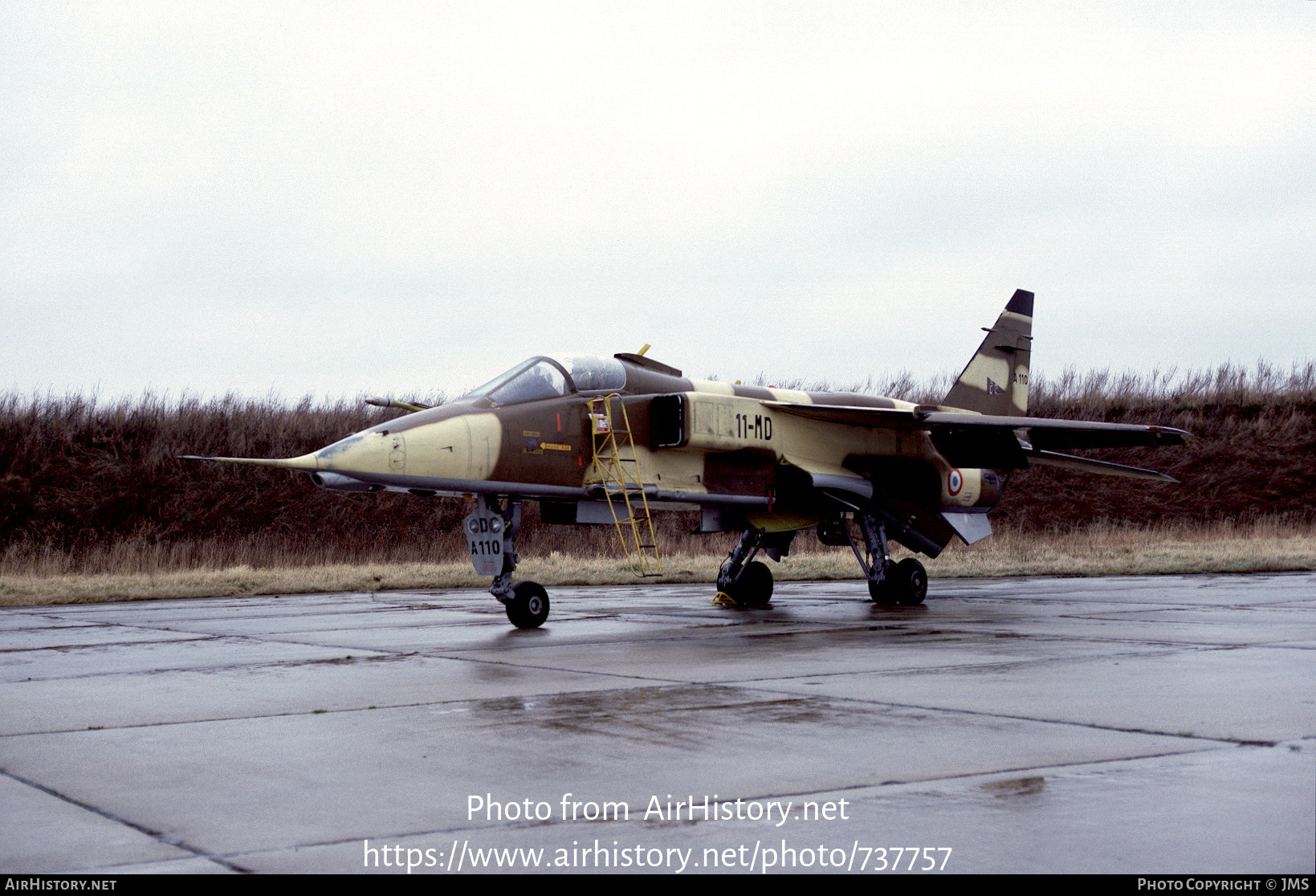 Aircraft Photo of A110 | Sepecat Jaguar A | France - Air Force | AirHistory.net #737757