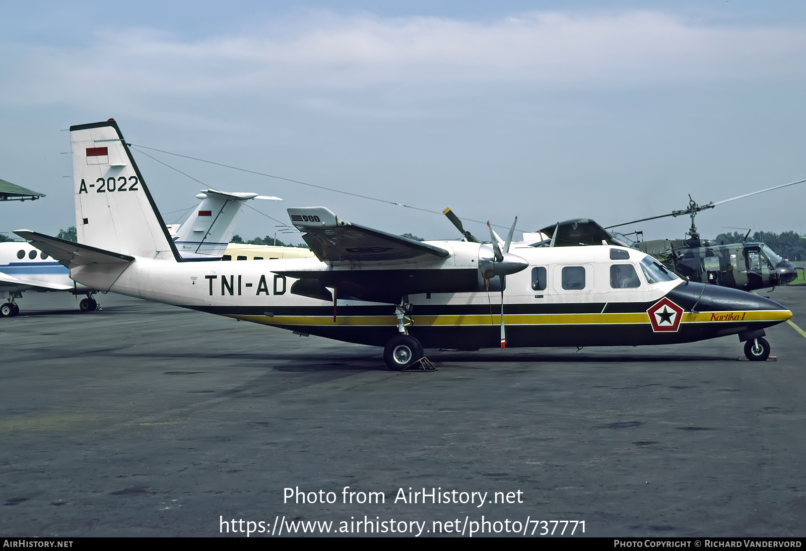 Aircraft Photo of A-2022 | Aero Commander 695 Jetprop 980 | Indonesia - Army | AirHistory.net #737771