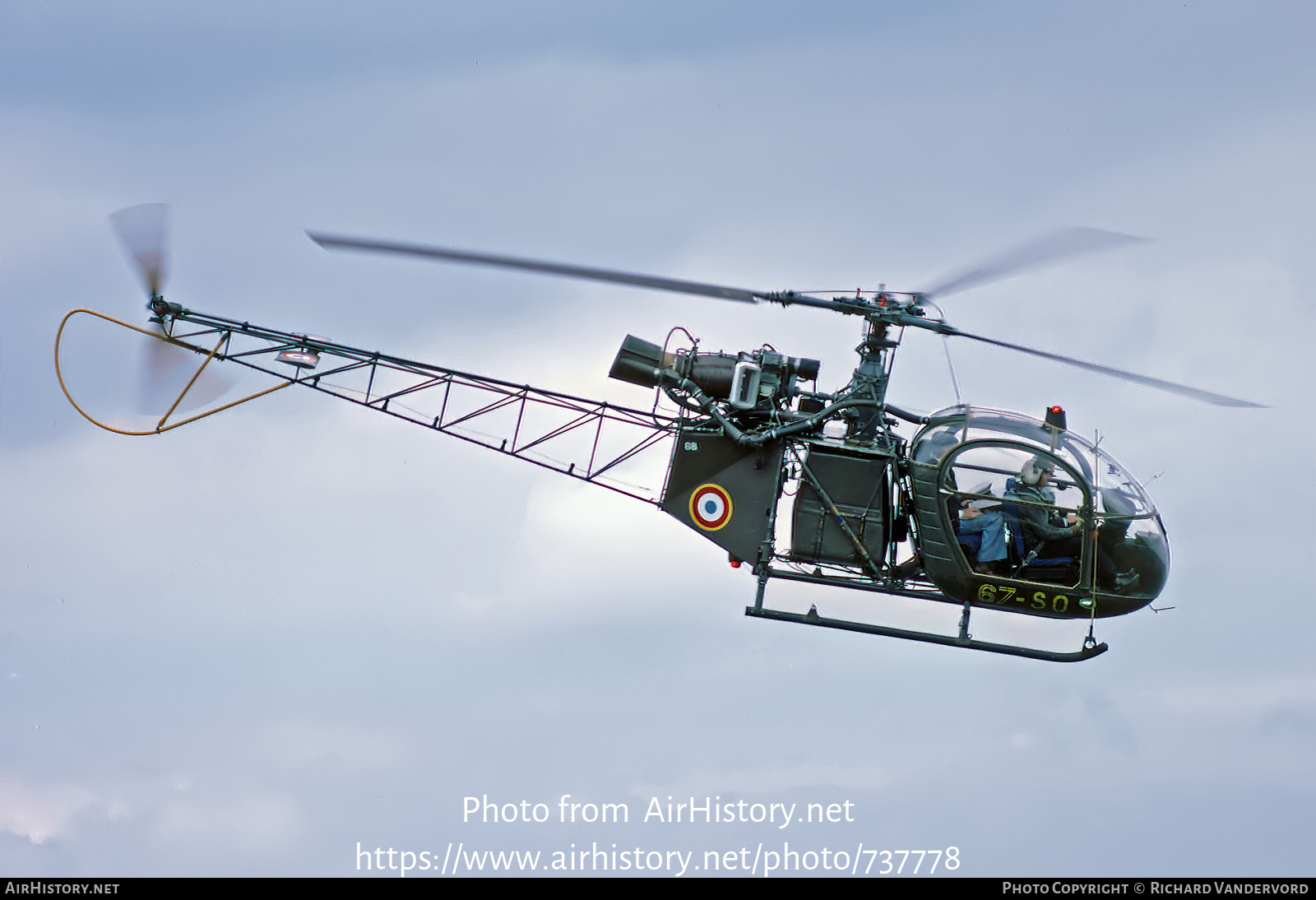 Aircraft Photo of 68 | Sud SE-3130 Alouette II | France - Air Force | AirHistory.net #737778