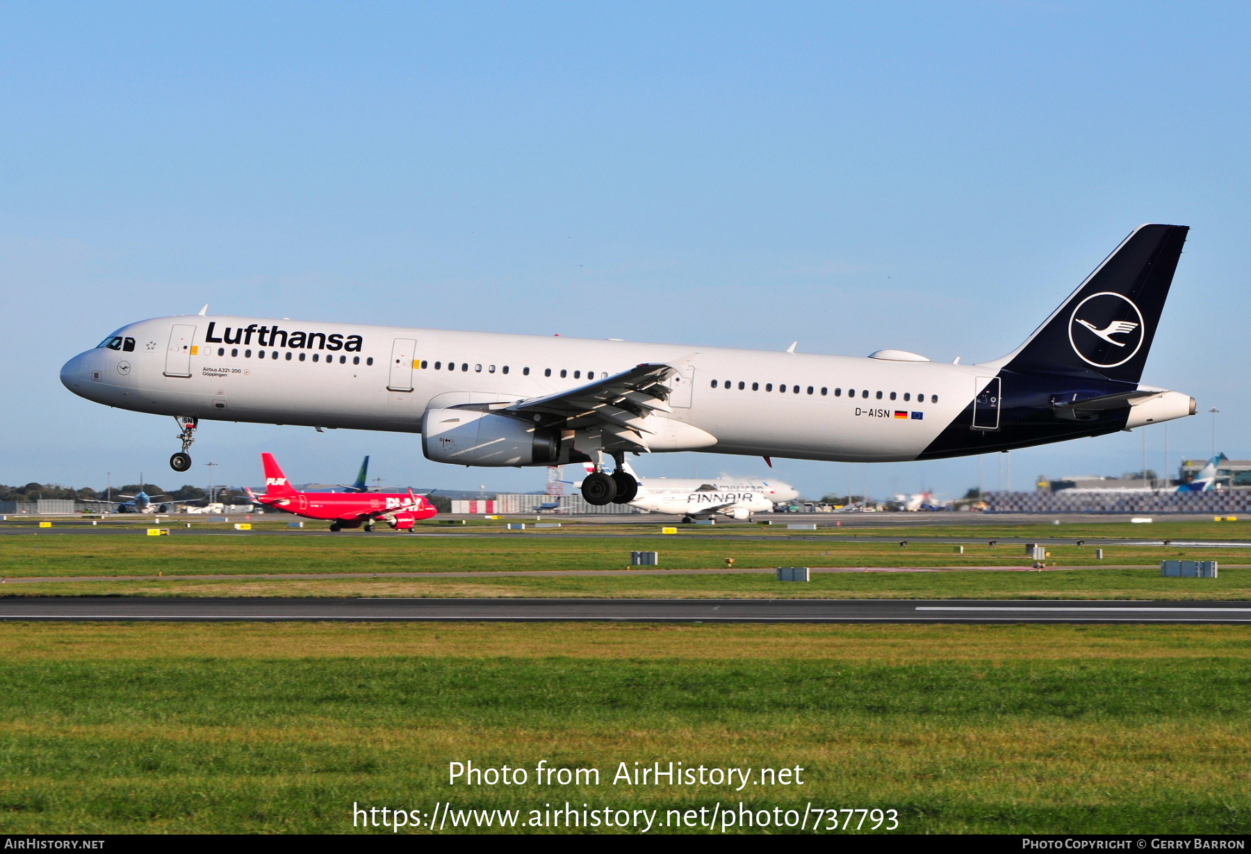 Aircraft Photo of D-AISN | Airbus A321-231 | Lufthansa | AirHistory.net #737793