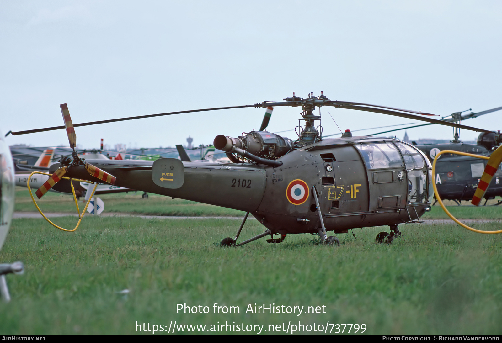 Aircraft Photo of 2102 | Sud SA-319B Alouette III | France - Air Force | AirHistory.net #737799