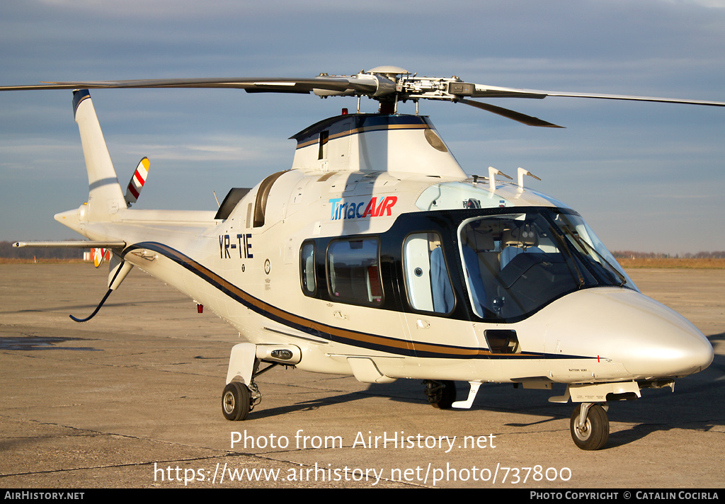 Aircraft Photo of YR-TIE | Agusta A-109E | AirHistory.net #737800