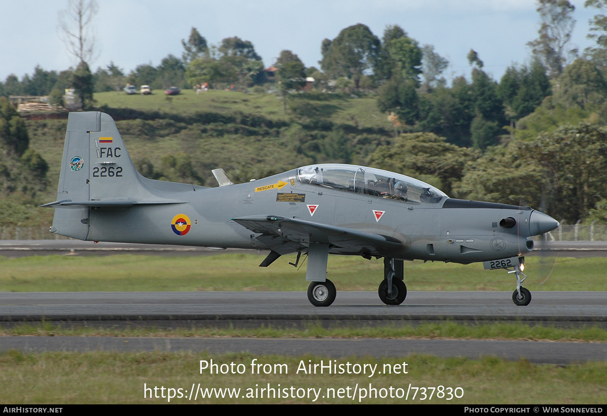 Aircraft Photo of FAC2262 | Embraer AT-27 Tucano | Colombia - Air Force | AirHistory.net #737830