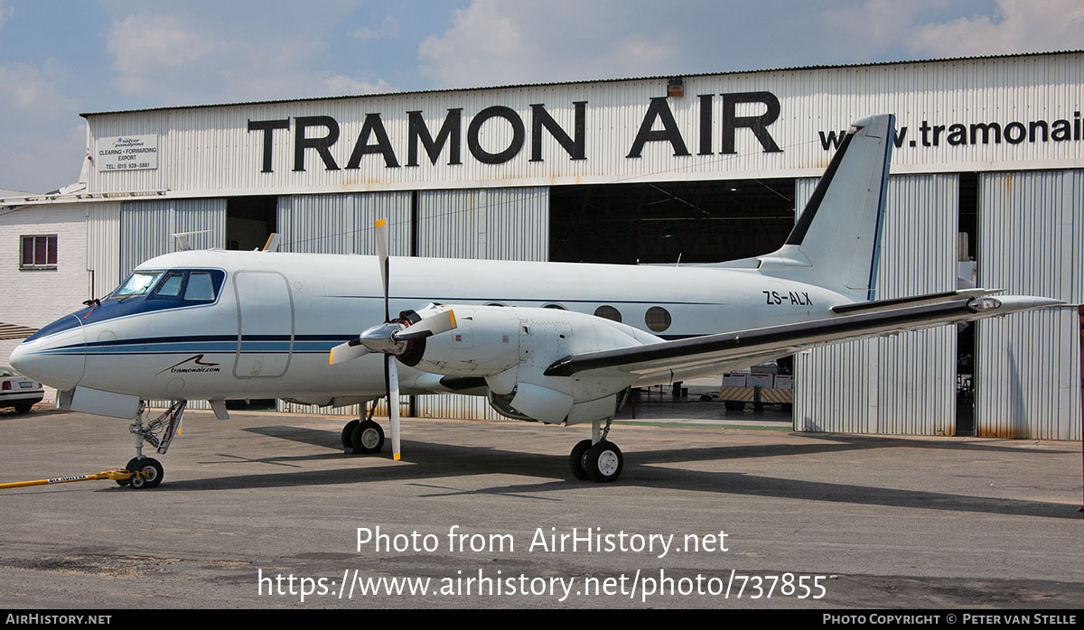 Aircraft Photo of ZS-ALX | Grumman G-159 Gulfstream I | Tramon Air | AirHistory.net #737855