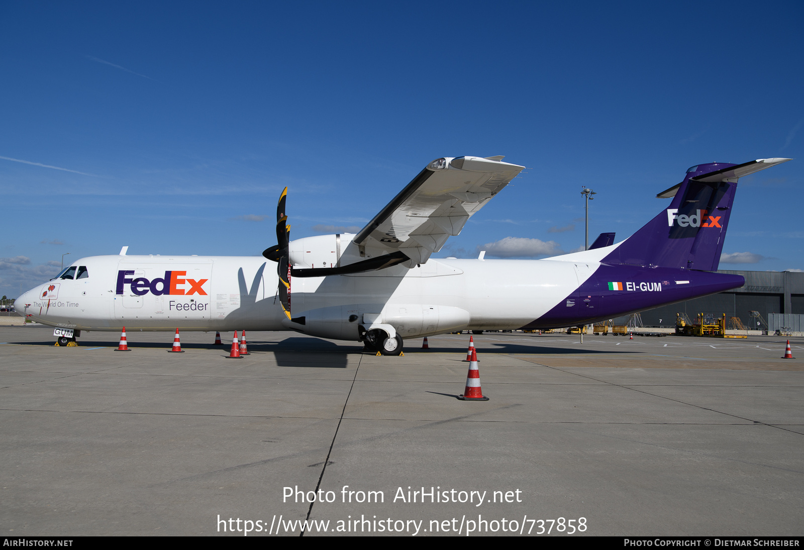 Aircraft Photo of EI-GUM | ATR ATR-72-600F (ATR-72-212A) | FedEx Feeder | AirHistory.net #737858