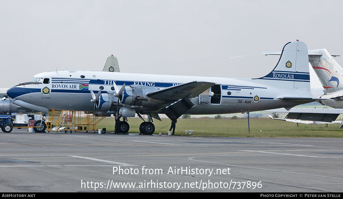 Aircraft Photo of ZS-AUA | Douglas DC-4-1009 | Rovos Air | The Flying Dutchman | AirHistory.net #737896