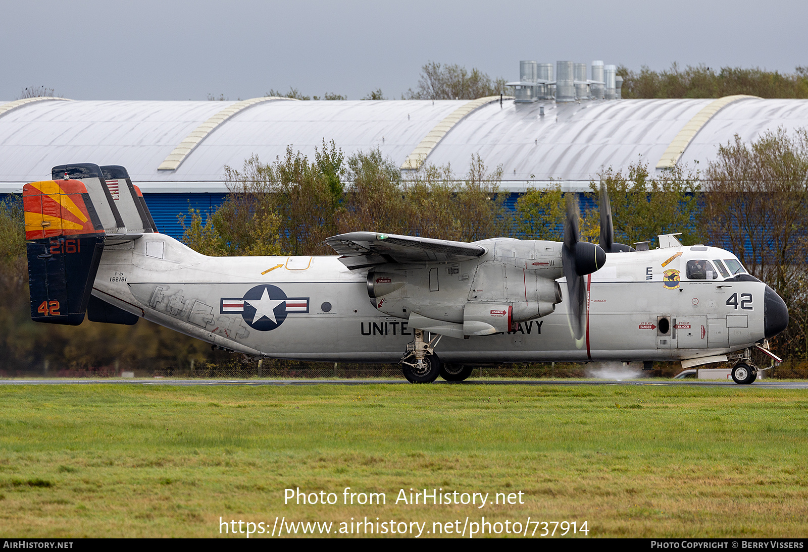 Aircraft Photo of 162161 / 2161 | Grumman C-2A Greyhound | USA - Navy | AirHistory.net #737914