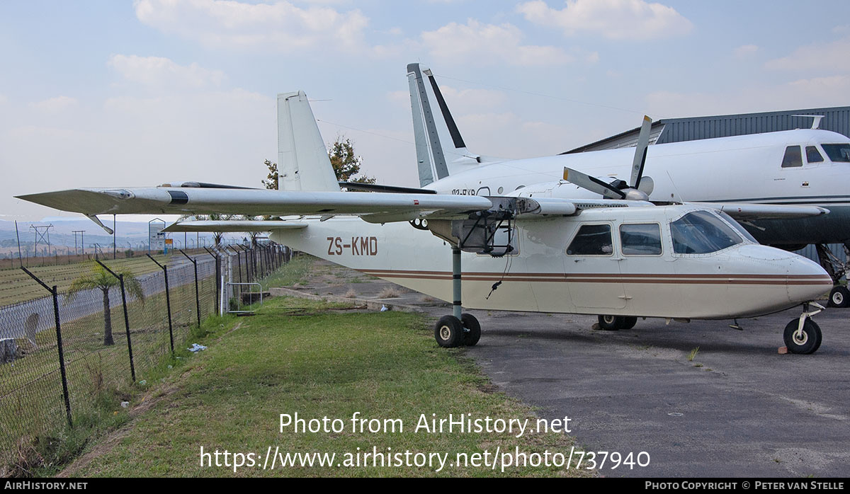 Aircraft Photo of ZS-KMD | Britten-Norman BN-2B-21 Islander | AirHistory.net #737940