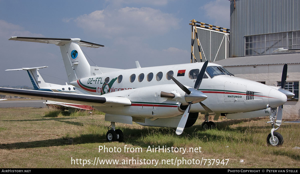 Aircraft Photo of D2-FFL | Beech 200 Super King Air | Tropicana - Gira Globo Aeronáutica | AirHistory.net #737947