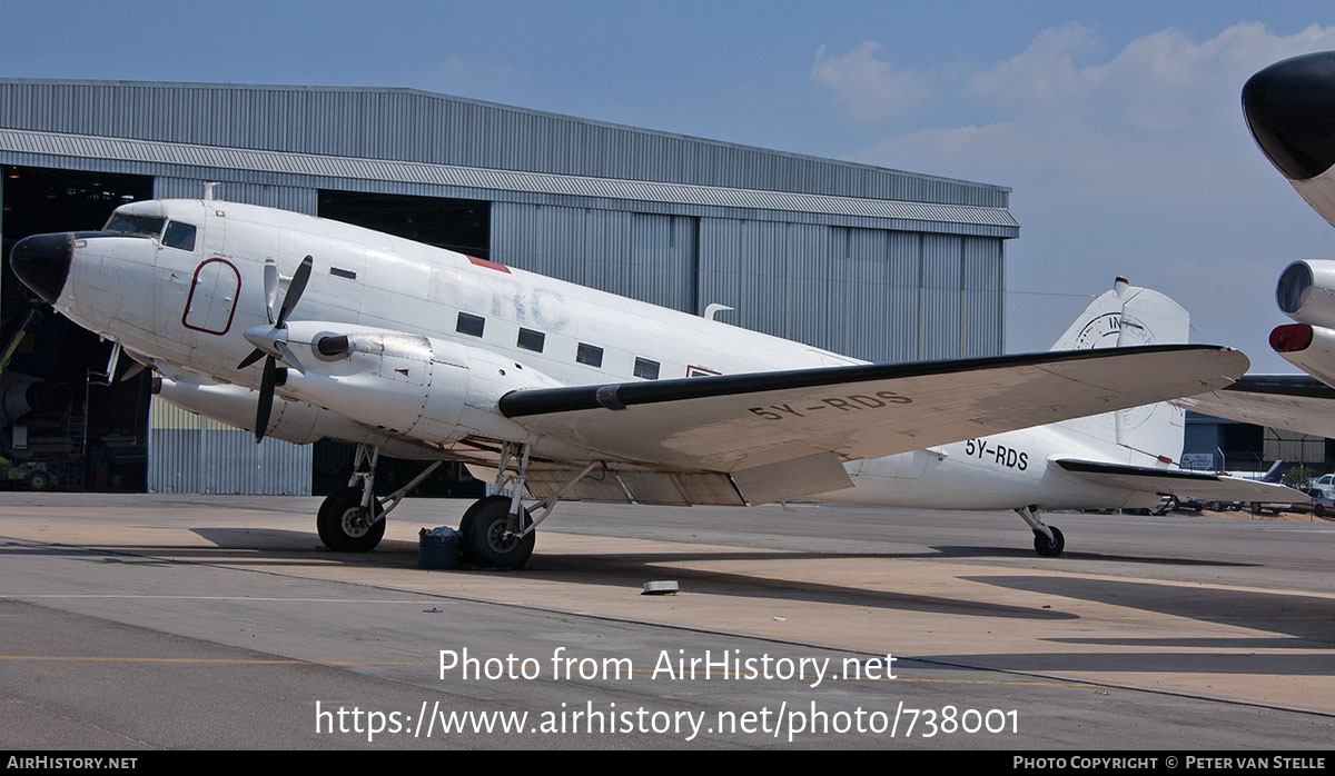 Aircraft Photo of 5Y-RDS | AMI DC-3-65TP | ICRC - International Committee of the Red Cross | AirHistory.net #738001