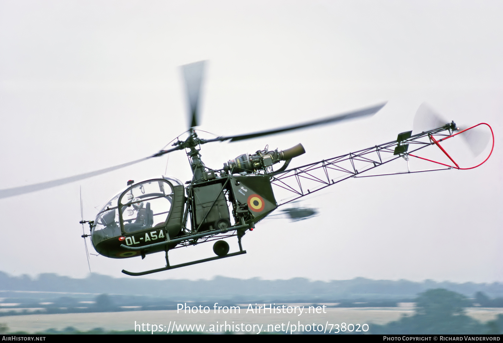 Aircraft Photo of OL-A54 | Sud SA-318C Alouette II | Belgium - Army | AirHistory.net #738020