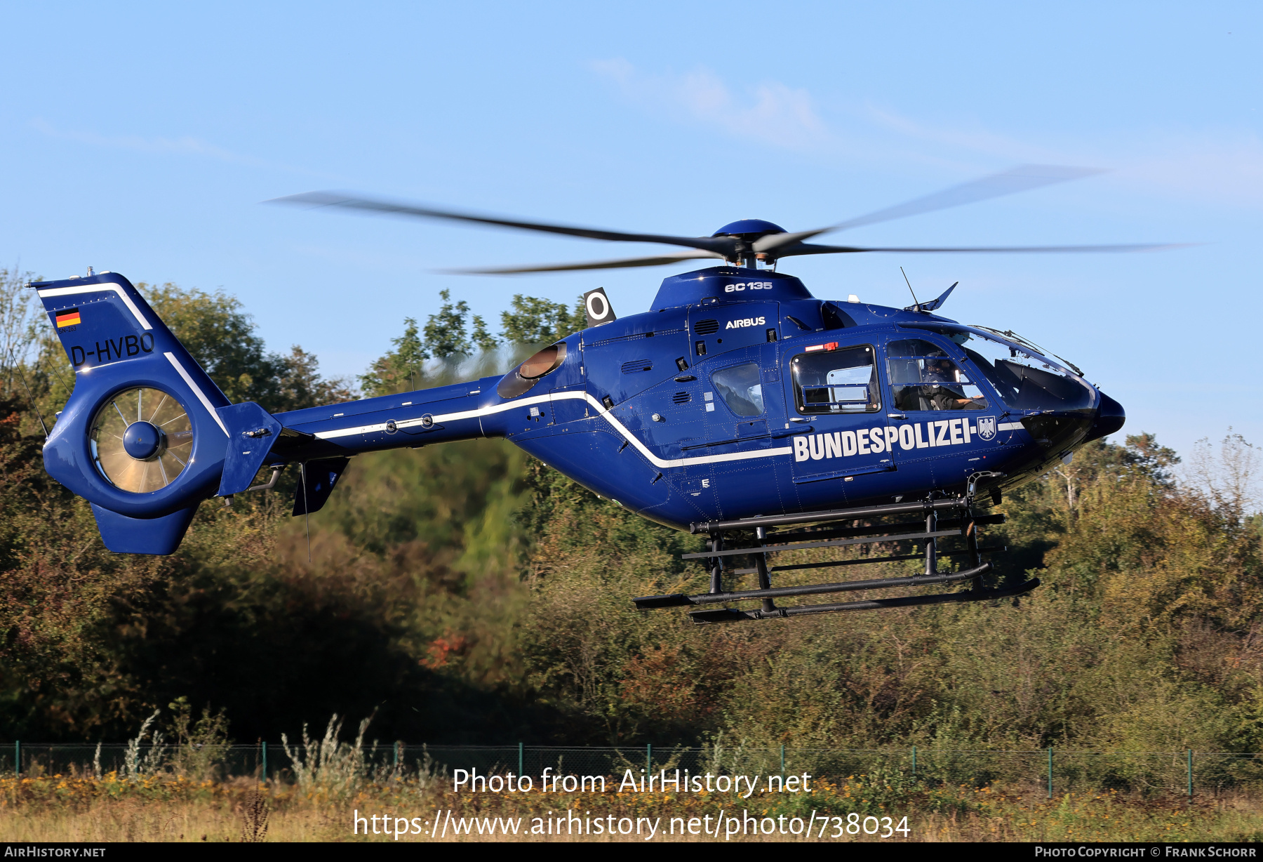 Aircraft Photo of D-HVBO | Airbus Helicopters EC-135T-2+ | Bundespolizei | AirHistory.net #738034