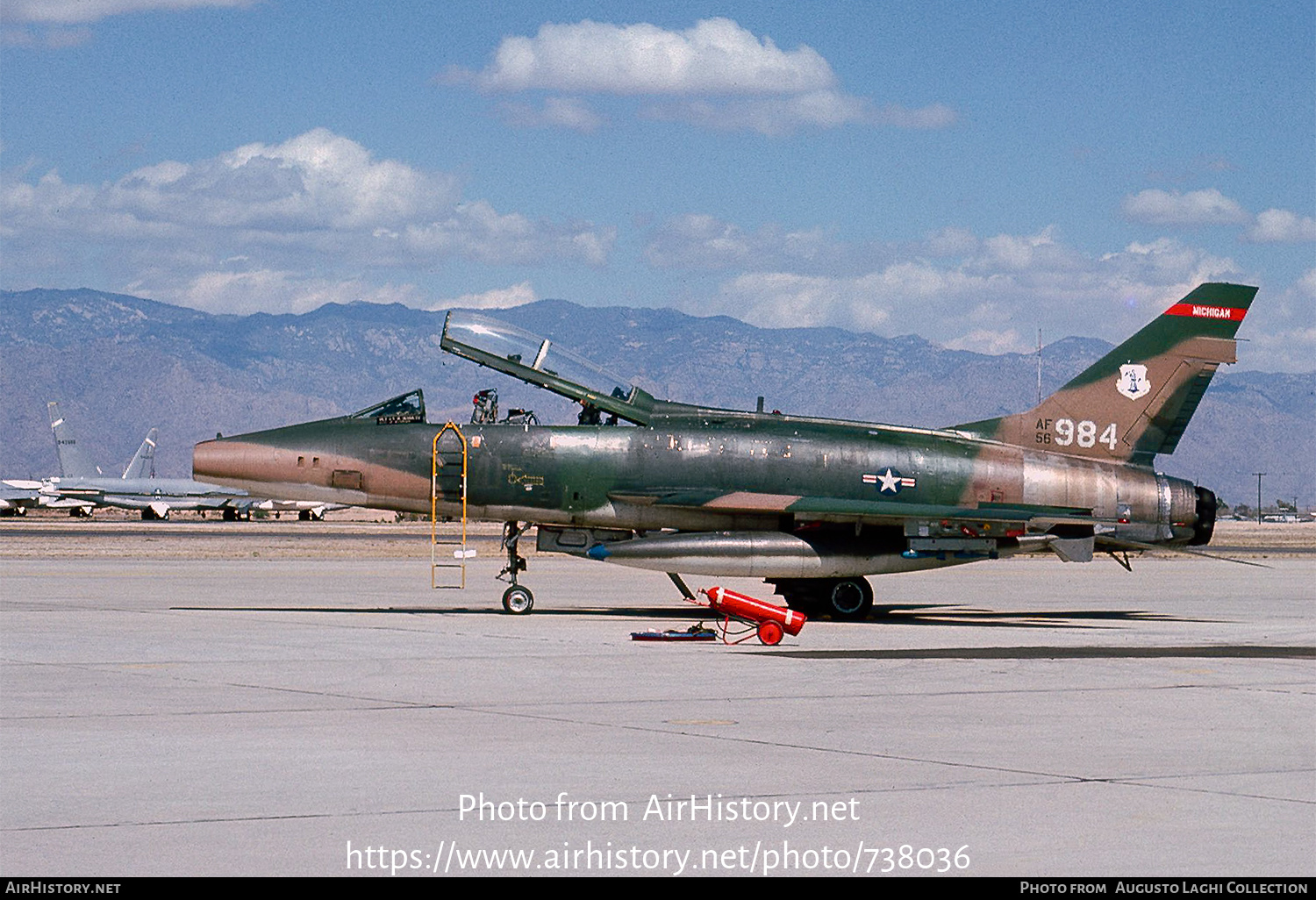 Aircraft Photo of 56-3984 / AF56-984 | North American F-100F Super Sabre | USA - Air Force | AirHistory.net #738036