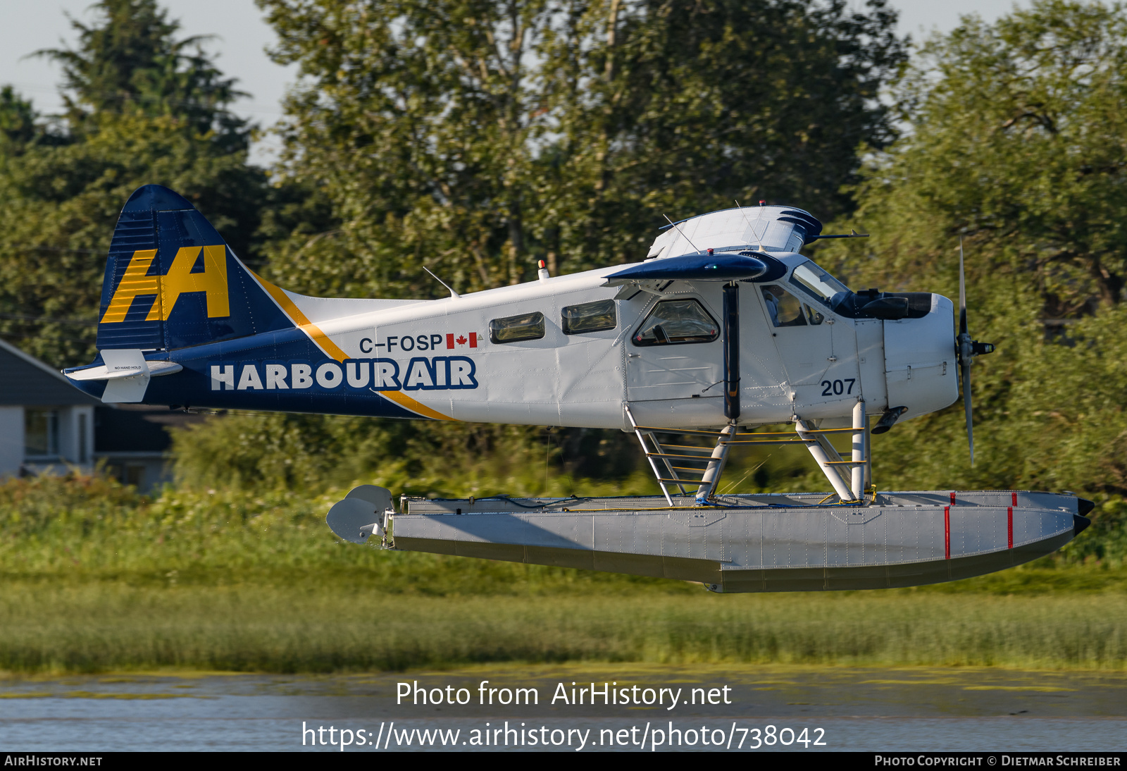 Aircraft Photo of C-FOSP | De Havilland Canada DHC-2 Beaver Mk1 | Harbour Air | AirHistory.net #738042