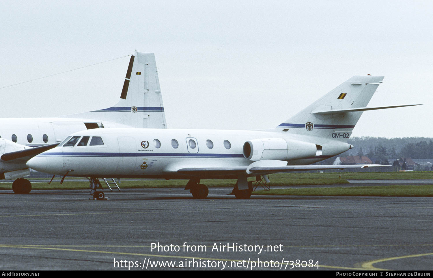 Aircraft Photo of CM-02 | Dassault Falcon 20E | Belgium - Air Force | AirHistory.net #738084