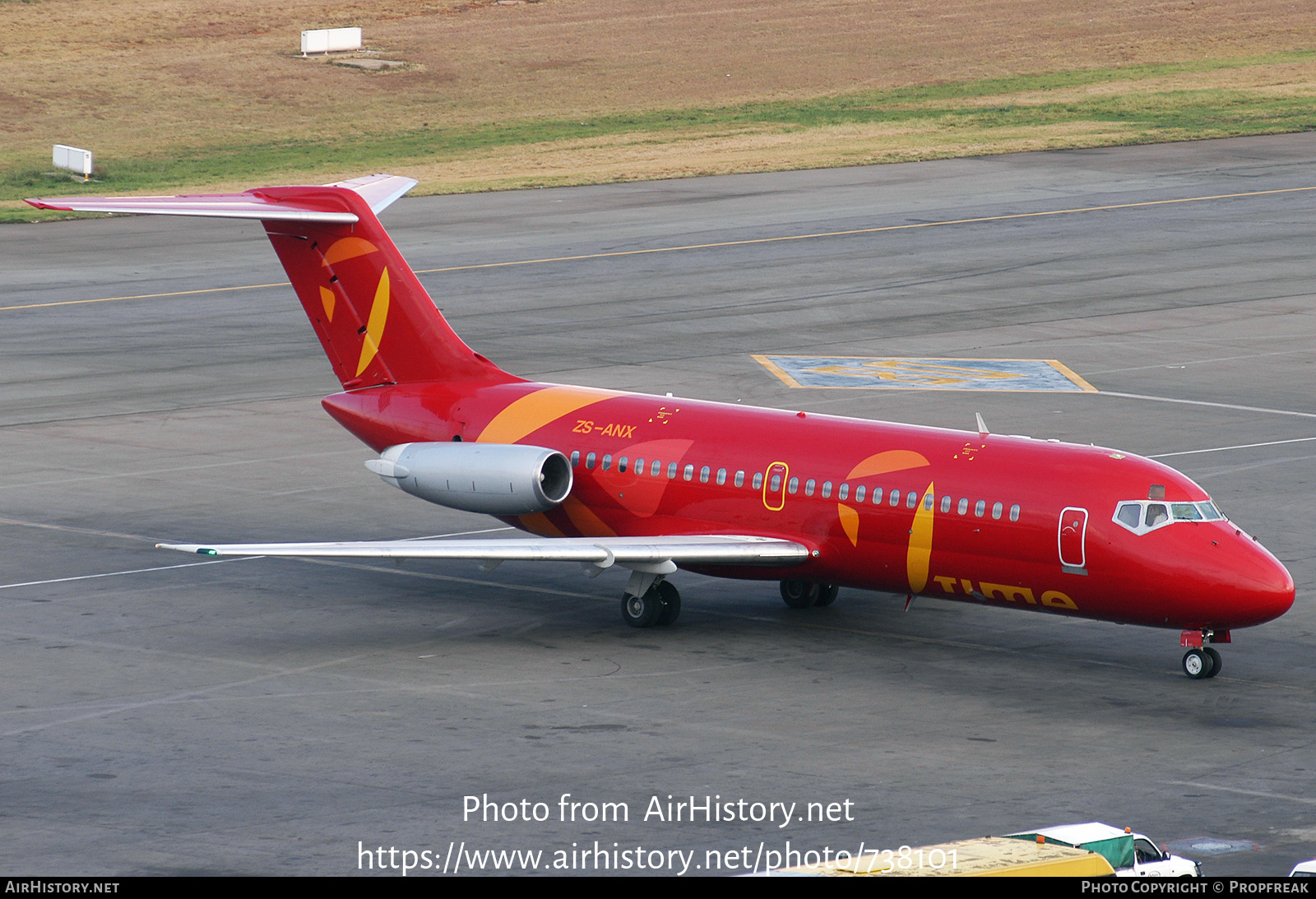 Aircraft Photo of ZS-ANX | Douglas DC-9-15 | 1Time | AirHistory.net #738101