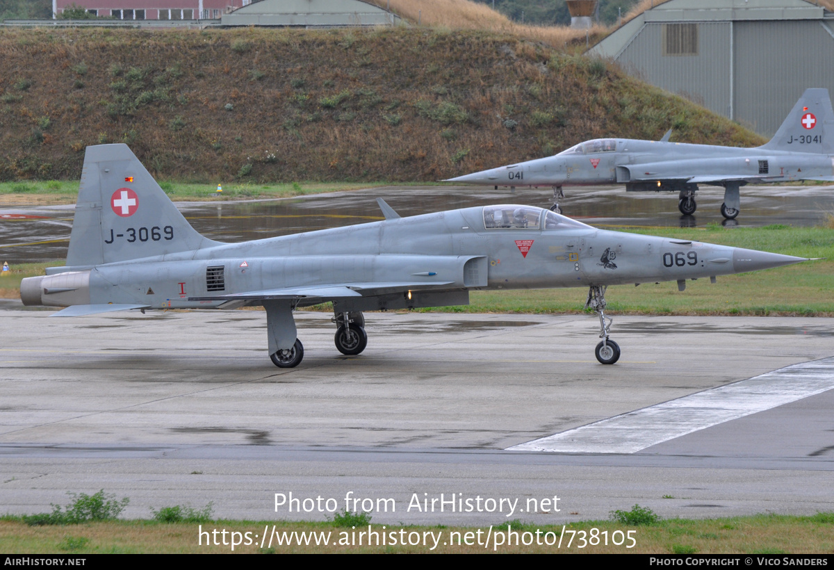 Aircraft Photo of J-3069 | Northrop F-5E Tiger II | Switzerland - Air Force | AirHistory.net #738105