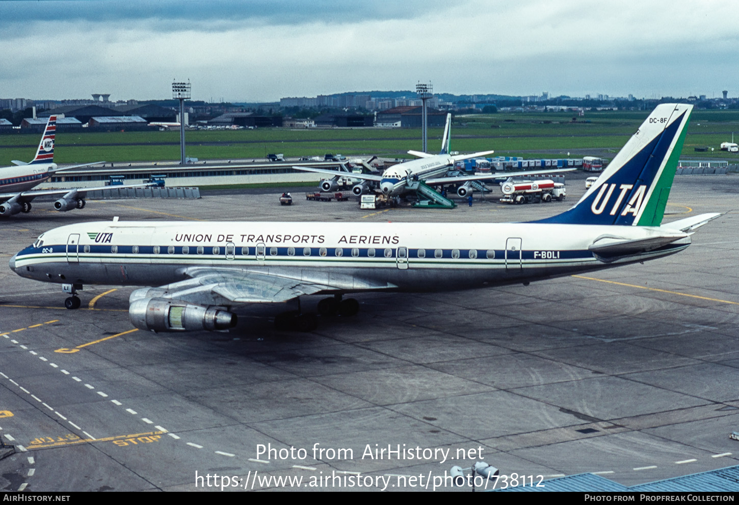 Aircraft Photo of F-BOLI | Douglas DC-8-55F | UTA - Union de Transports Aériens | AirHistory.net #738112