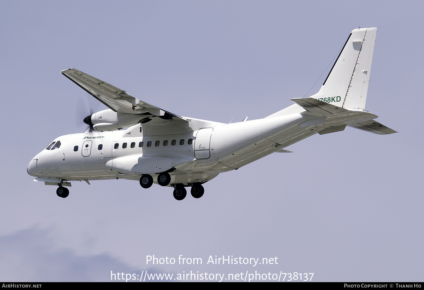 Aircraft Photo of N768KD | CASA/IPTN CN235-300 | Prescott Support | AirHistory.net #738137