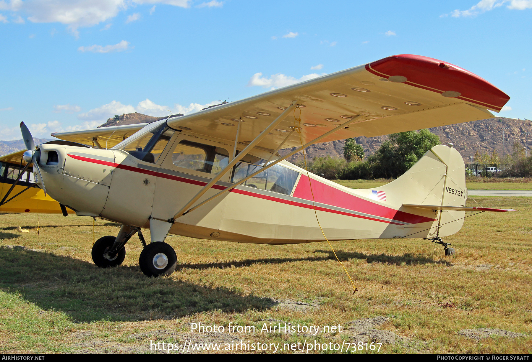 Aircraft Photo of N9872Y | Champion 7EC Traveler | AirHistory.net #738167