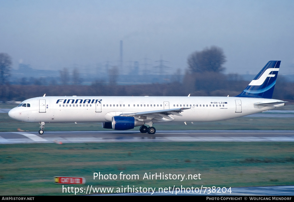 Aircraft Photo of OH-LZA | Airbus A321-211 | Finnair | AirHistory.net #738204