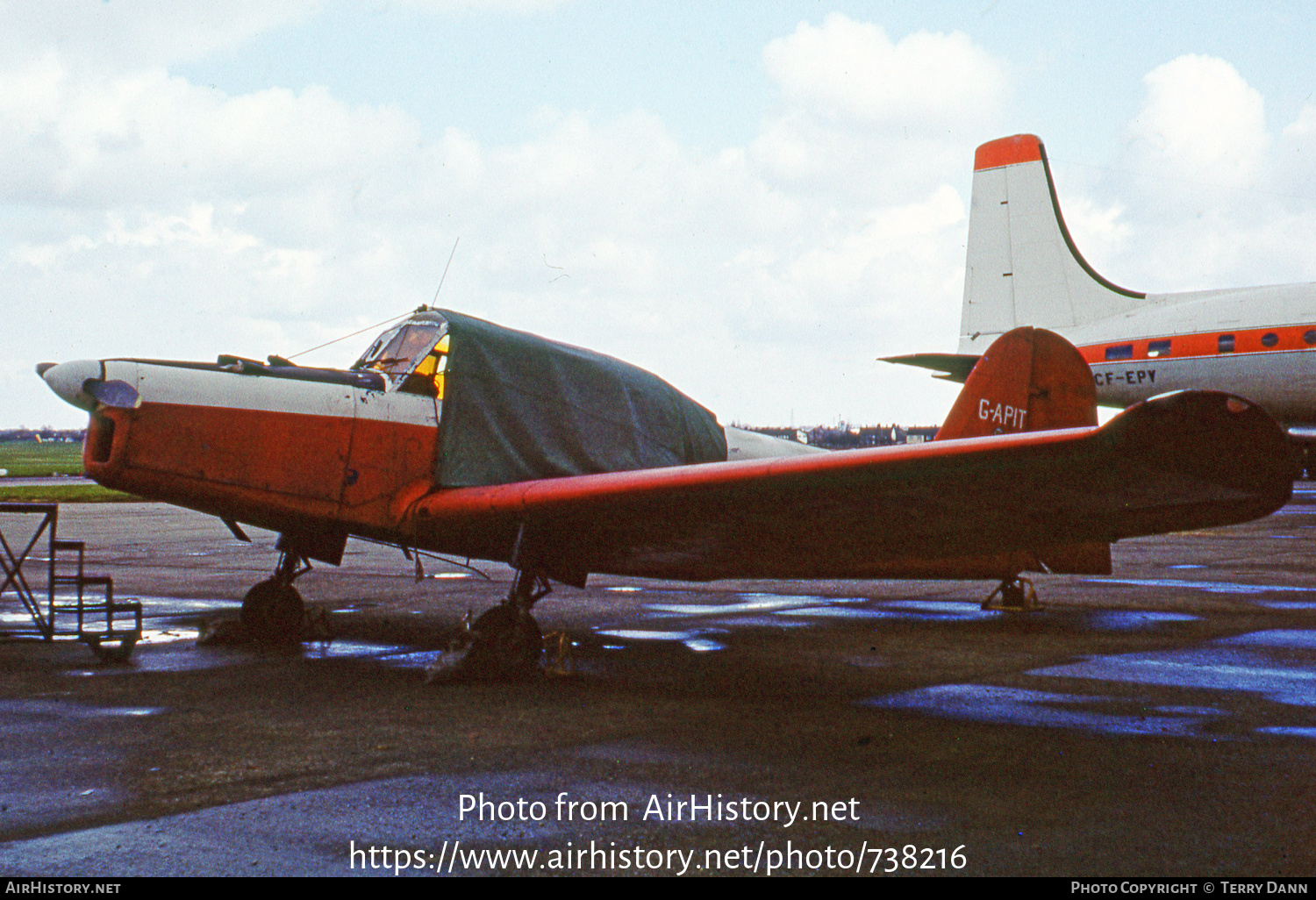 Aircraft Photo of G-APIT | Percival P.40 Prentice 1 | AirHistory.net #738216