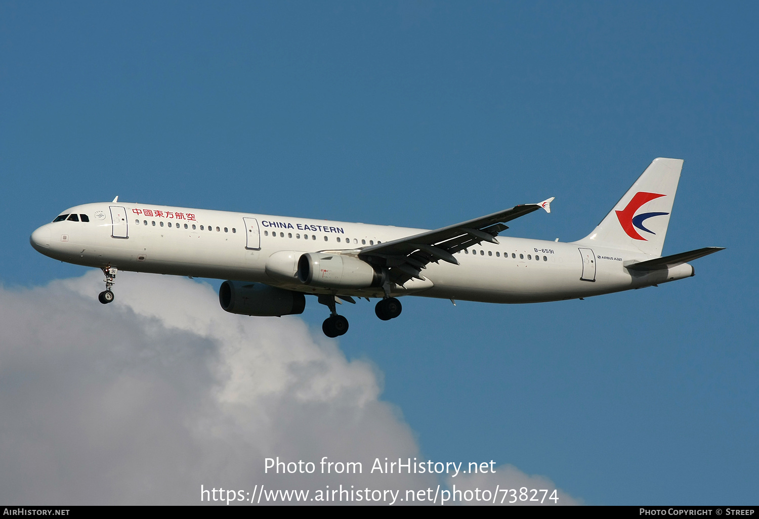 Aircraft Photo of B-6591 | Airbus A321-231 | China Eastern Airlines | AirHistory.net #738274