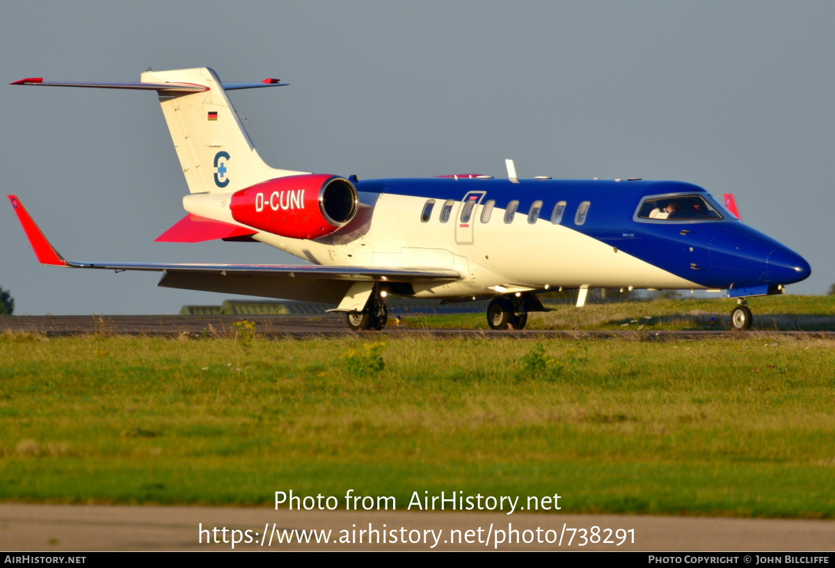 Aircraft Photo of D-CUNI | Learjet 45 | Unicair | AirHistory.net #738291