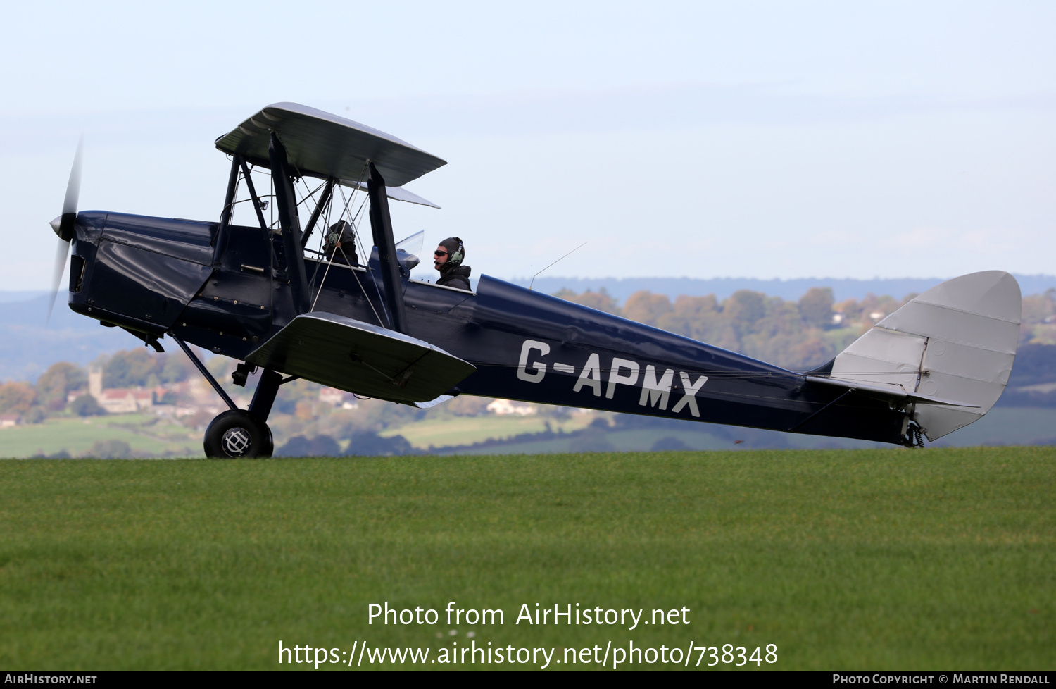 Aircraft Photo of G-APMX | De Havilland D.H. 82A Tiger Moth II | AirHistory.net #738348