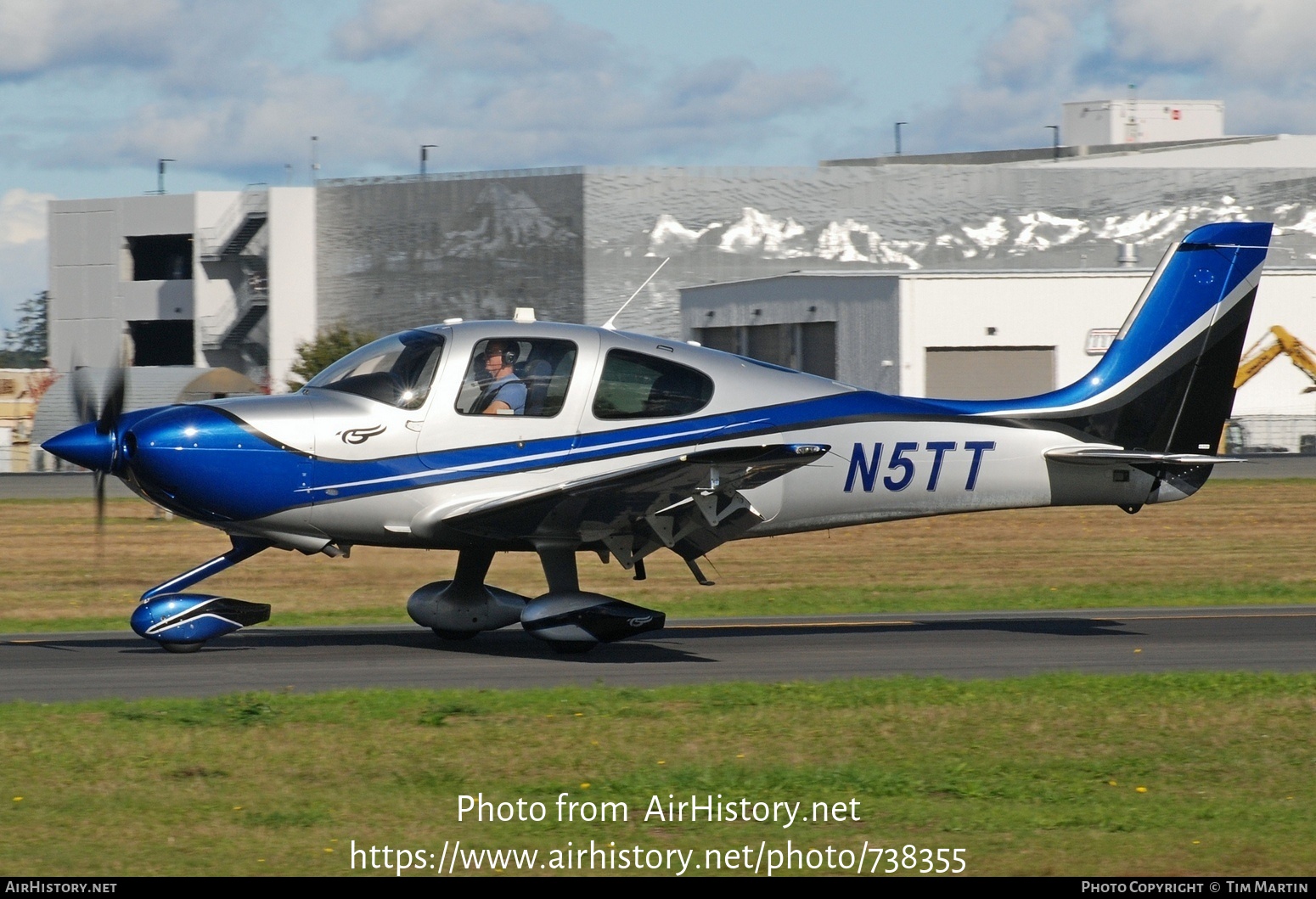 Aircraft Photo of N5TT | Cirrus SR-22T G5 | AirHistory.net #738355